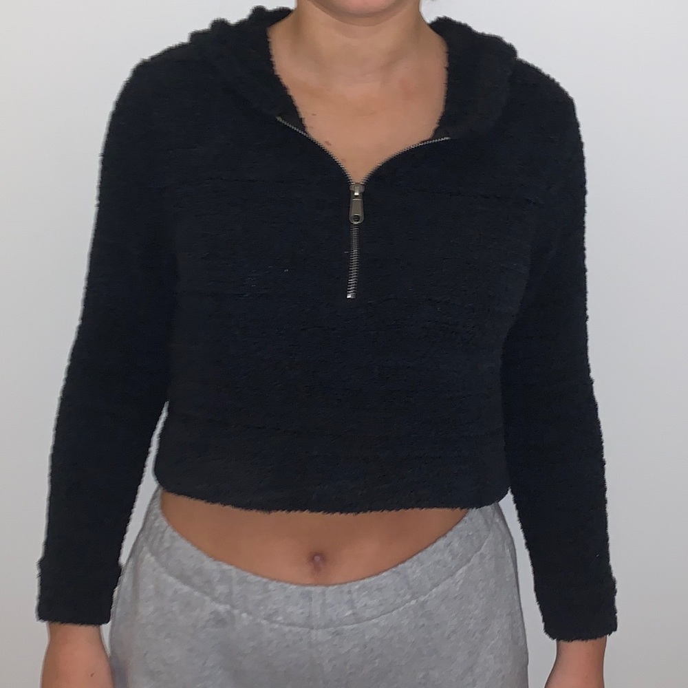 Fuzzy Black sweater